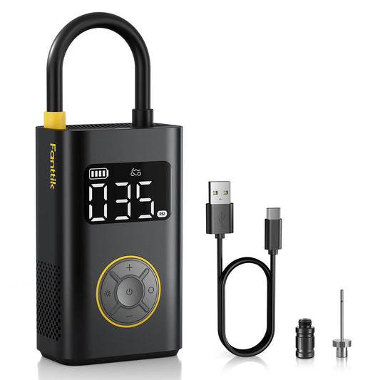 Portable Tire Inflator for Compact Car